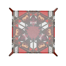 Load image into Gallery viewer, Horse Country Dusk Leather Vide-Poche