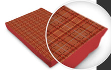 Load image into Gallery viewer, Dog Bed Tartan Rust