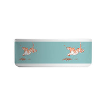 Load image into Gallery viewer, Basset Turquoise Dog Bowl