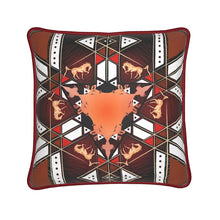 Laden Sie das Bild in den Galerie-Viewer, Horse Country Dawn Silk Throw Cushion