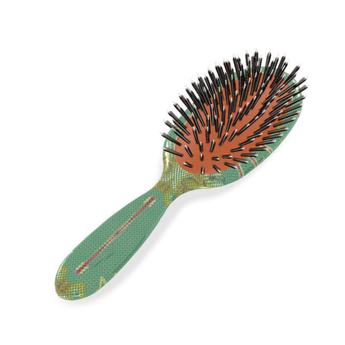 Tigris Green Hairbrush