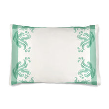 Load image into Gallery viewer, Acanthus White Silk Pillowcase