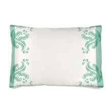 Load image into Gallery viewer, Acanthus White Silk Pillowcase