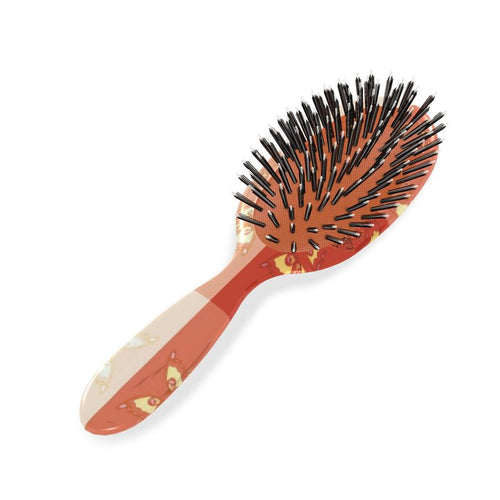 Butterfly Gingham Hairbrush