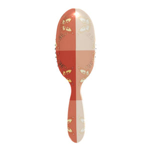 Butterfly Gingham Hairbrush