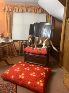 Dog Bed Medlar Red