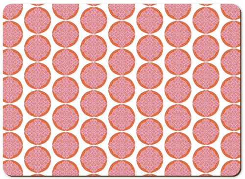 2 Sets de Table Mosaïque Rose