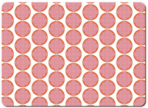 2 Placemats Pink Mosaic