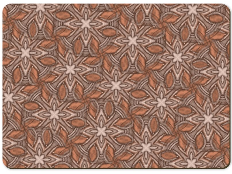 2 Placemats Sunflower Brown