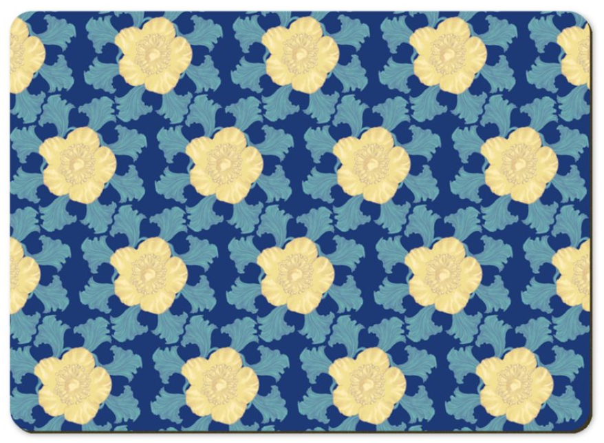 2 Placemats Medlar Blue