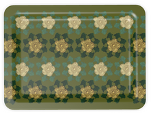 Load image into Gallery viewer, Small Tray Medlar Green Stripe
