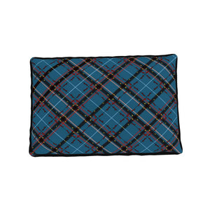 Dog Bed Blue Dog Tartan