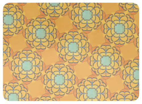 2 Placemats Isfahan Yellow