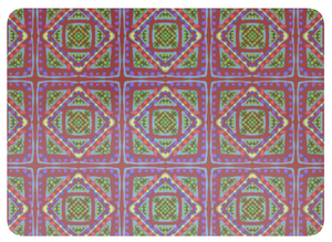 2 Placemats Quito Red