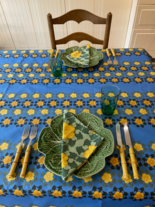 Waterproof Tablecloth Medlar Blue